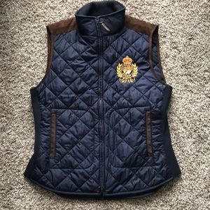 Polo Ralph Lauren Quilted Vest with Crest